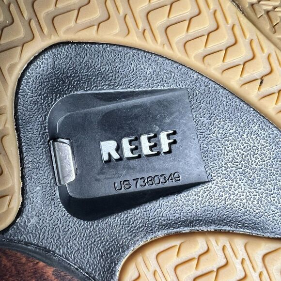 Reef Fanning Sandal Men’s‎ 9 Charcoal Black With Bottle Opener main image 6